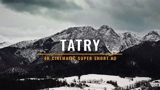 Tatra Mountains - DJI Mini 2 - 4K Cinematic Super Short #2 -  03/2021