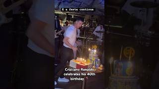 Cristiano Ronaldo celebrates his 40th birthday 🐐