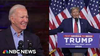 Biden and Trump hold campaign events in Georgia on Saturday