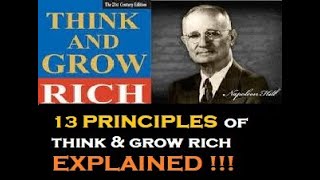 13 Principles of Think And Grow Rich - Explained #NapoleonHills