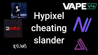 Hypixel Cheating Slander