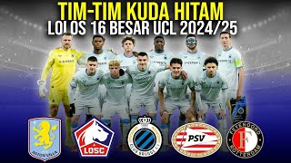 5 TIM KUDA HITAM DILUAR DUGAAN LOLOS KE BABAK 16 BESAR LIGA CHAMPIONS USAI SINGKIRKAN RAKSASA EROPA