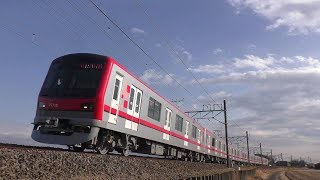 【日中初走行】東武70000系71713F試運転 幸手～南栗橋通過