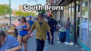 New York 4k Walk Most Dangerous Hood South Bronx New York