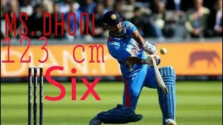 Ms Dhoni top 5 biggest sixes in ipL