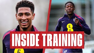 Jude Can’t Stop Scoring! Mainoo’s First Session & Maddison’s INCREDIBLE Accuracy 🎯 | England