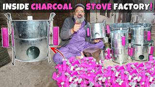 Inside a Charcoal Stove Factory: How These Cooking Stoves Are Made!