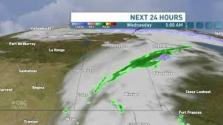 Riley Laychuk's Manitoba weather forecast for Tuesday, Nov. 12, 2024