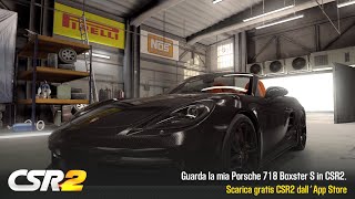 [CSR2] Porsche 718 Boxter S shift \u0026 tune for 8.50x