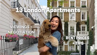 London Apartment Hunting | Viewing 13 Apartments (with rent prices + tips)