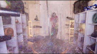 I Built A 100 Pound Glitter Tornado!