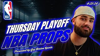 NBA Player Props Today 4/25/2024 | FREE NBA Best Bets and Player Props