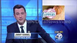 Jimmy Kimmel joins the ABC7 Eyewitness Newsteam as a sports anchor