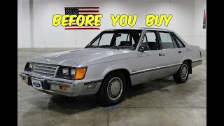 Dont Let the Mustang Guys See This!! Before You Buy 1984-1985 Ford LTD LX Fox Bo