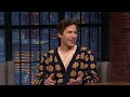 Andy Samberg Debuts A Grosser Look, Roasts Seth, Seth's Dog Frisbee and the Charmin Bears