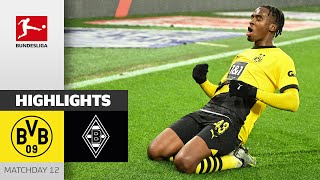 Borussia Dortmund - Borussia M'gladbach 4-2 | Highlights | MD12 – Bundesliga 2023/24
