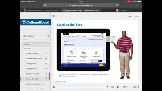 PSAT/SAT -Testday Toolkit: Starting the Test