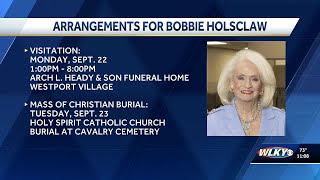 Funeral arrangement announced for former Jefferson County Clerk Bobbie Holsclaw