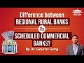 how are regional rural banks different to other scheduled commercial banks rrb po preparation