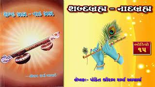 શબ્દ બ્રહ્મ - નાદ બ્રહ્મ - ઓડિયો ૧૫