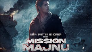 Mission. Majnu.Official. Trailer Sidharth. Malhotra. Rashmika, Mandanna. 10th. June 2022 RSVP Movie