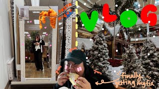 PRE X-MAS VLOG 🎅🏼: Cooking for my family 🍝, Christmas Shopping 🛍️, GRWM + playing w/ new make up 💄