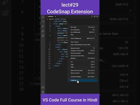 VS Code Full Course Vs Code Tips & Tricks Lecture No. 29 #Shorts #VsCode #Shortcuts #Tips_and_Tricks