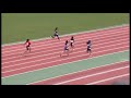 第30回南日本小学生陸上競技大会　小学５年女子100ｍ予選９組