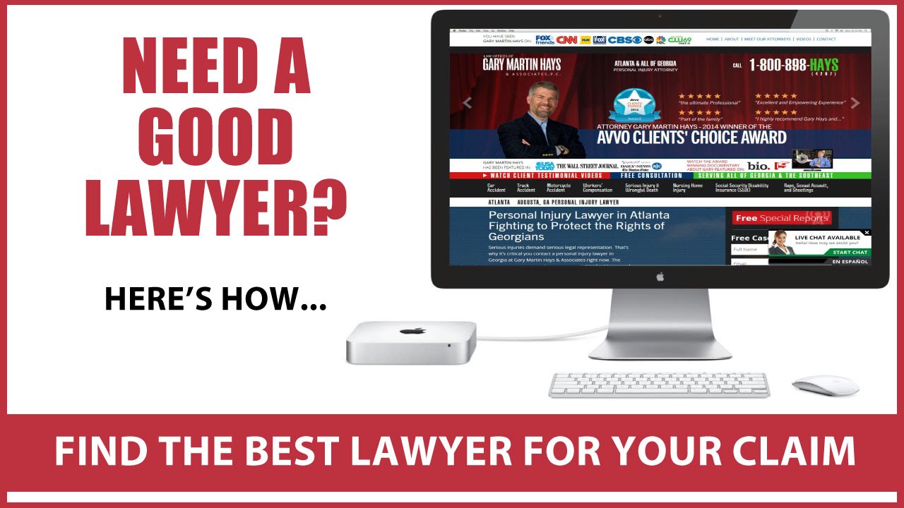 Atlanta Personal Injury Lawyer: How Do I Find The Best Lawyer? - YouTube