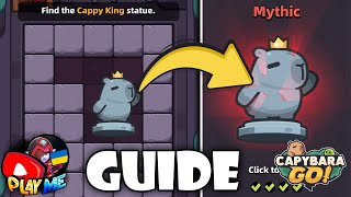 HOW TO FIND CAPPY KING STATUE? - Capybara Go! Goblin Miner Guide \u0026 Tips