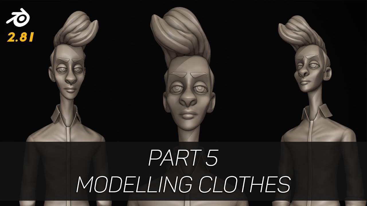 Blender 2.81 Sculpting Stylized Character Tutorial Series | Modelling ...