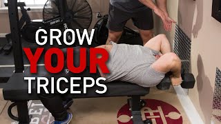 Rolling Dumbbell Extensions for BIGGER Triceps