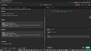 2469. Convert The Temperature - LeetCode Solution in C# CSharp Arrays Double Programming Coding
