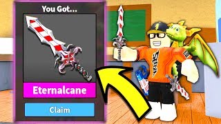 Details About Roblox Murder Mystery 2 Mm2 Fang Godly Knife Read Desc