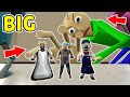 small Granny, Grandpa, Ice Scream vs BIG Baldi !! - funny horror animation (p.133)