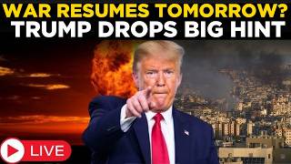 TRUMP LIVE | Trump To Skip Son’s Wedding Because Of 'Thing Called Iran’, US To Bomb Tehran Tomorrow?