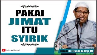 Rugi Orang yang Pakai JIMAT | Rajah, Syirik, Dosa Besar - Ustadz Dr  Firanda Andirja, MA