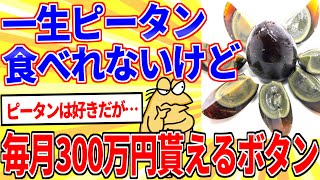 一生ピータン食べれなくなるけど毎月300万円貰えるボタン【2ch面白いスレゆっくり解説】