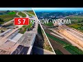 S7 Kraków - Widoma | Odcinek pozamiejski DRON/PRZEJAZD Sierpień 2024