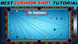 8 ball pool best cushion shot tutorial for beginners !