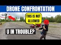 Drone CONFRONTATION Ended my DJI Mini 3 Pro Test Flight 🚔 Drone Police aka Karen 👧