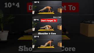 🤫Easy workouts for |cores |Shoulder|full uper body 🔥#shorts #viral #fitnessbymaddy #youtubeshorts