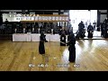 山崎 尚 − 石田 利也 第119回全日本剣道演武大会 剣道範士の部