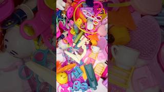 Satisfying with unboxing and review Miniature kitchen set toys #toys #viral #pinkkitchenset