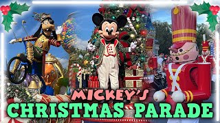 Mickey’s Once Upon a Christmastime Parade — Daytime at Magic Kingdom 2024