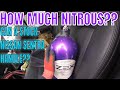 Blowing up a Nissan Sentra with NITROUS!! Lots of flames 🔥