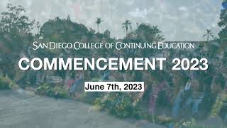 SDCCE Commencement 2023 - Short Promo