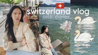 my first time in switzerland 🇨🇭 the most beautiful country on the planet | solo