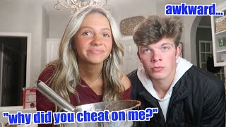 COOKING WITH MY EX BOYFRIEND!!!
