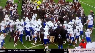 Fight Between Tulsa and Mississippi State